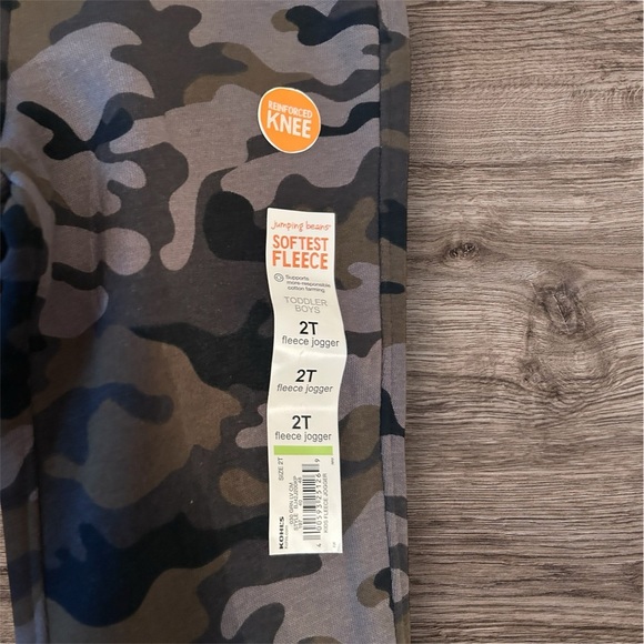 Jumping Beans Green and Gray Sweatpants Comfortable Joggers - Picture 4 of 4